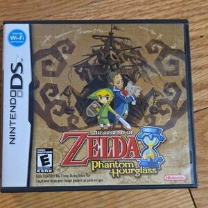 Zelda Phantom Hourglass Nintendo DS Complete With Case